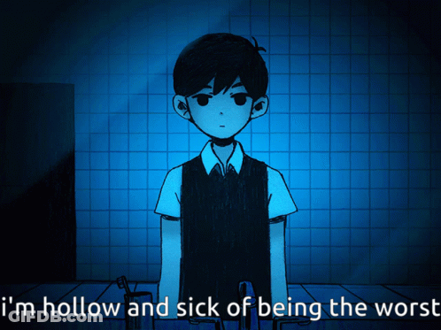 Boy With Hollow And Sick Of Being Worst GIF