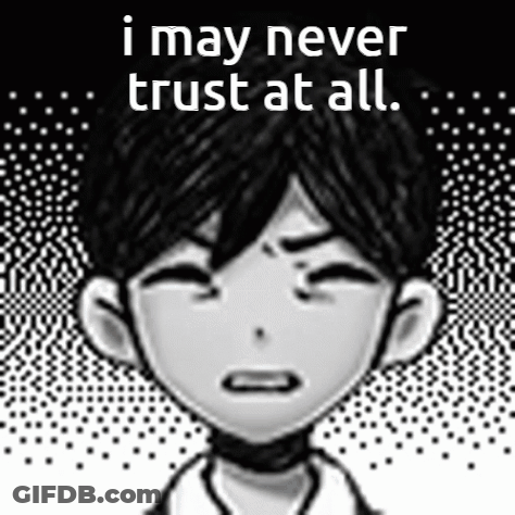 Boy With I May Never Trust At All GIF