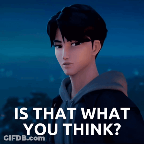 Boy With Is That What You Think GIF