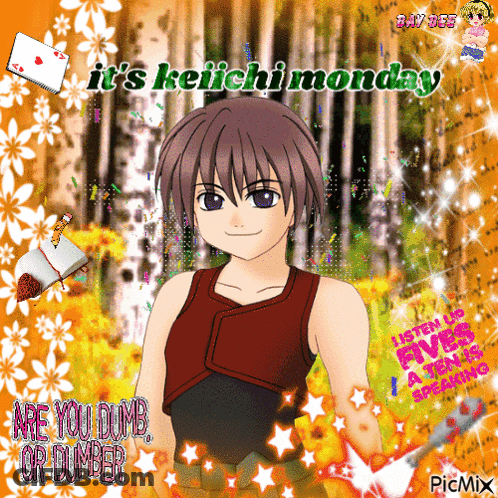 Boy With It's Keiichi Monday GIF
