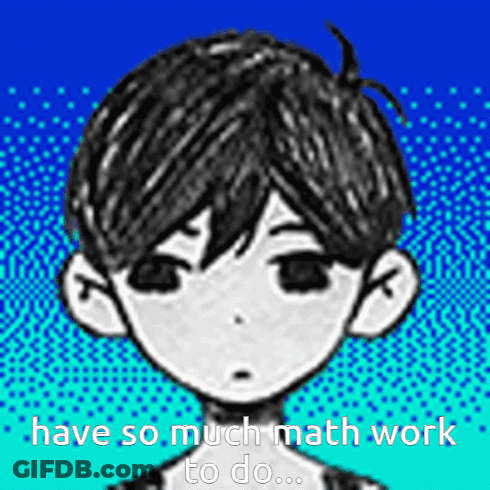 Boy With Math Work To Do GIF