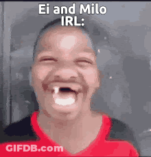 Boy With Missing Tooth Making Funny Face GIF