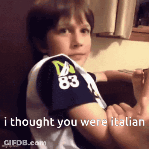 Boy With Number 83 Shirt GIF