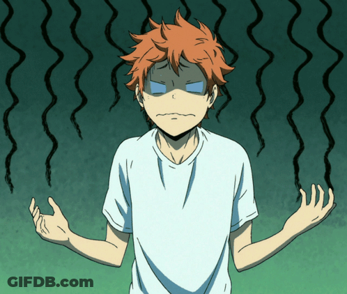 Boy With Orange Hair Eyes Closed GIF