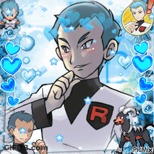 Boy With R On Chest GIF