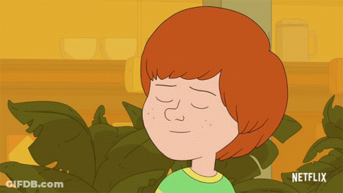 Boy With Red Hair And Netflix Logo GIF