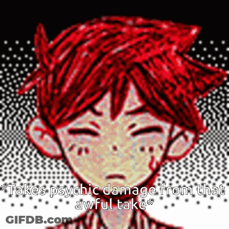 Boy With Red Hair Taking Psychic Damage GIF