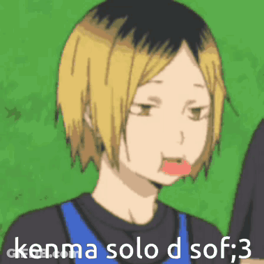 Boy With Red Tongue Kenma Solo D Sof 3 GIF