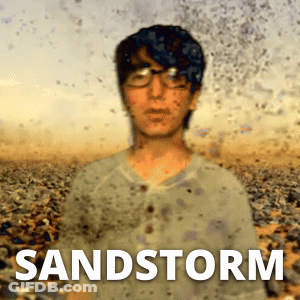 Boy With Sandstorm GIF