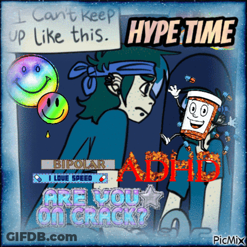 Boy With Smiley Face And Pills Hype Time GIF