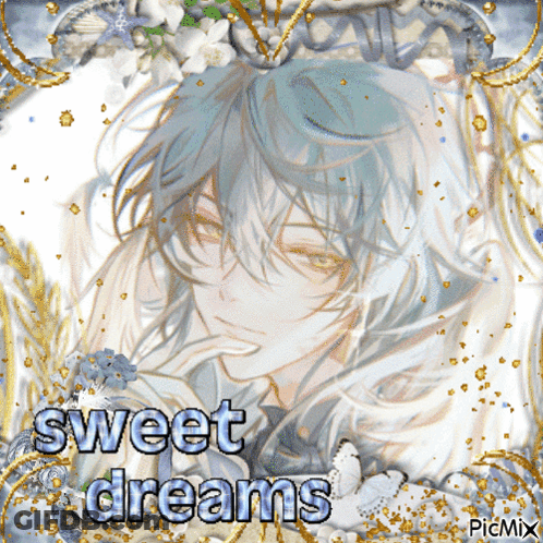 Boy With Sweet Dreams Text GIF