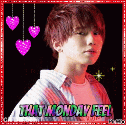Boy With That Monday Feel GIF