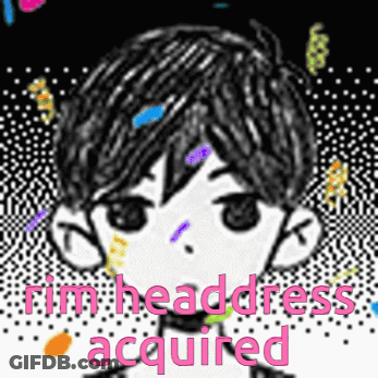 Boy With Trim Headdress Acquired GIF