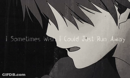Boy With Wish To Run Away GIF