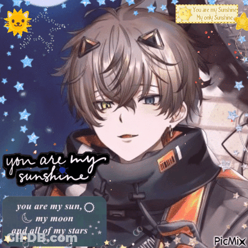 Boy With You Are My Sunshine GIF