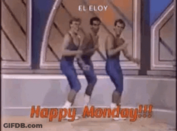 Boys Dancing Crazy Monday GIF