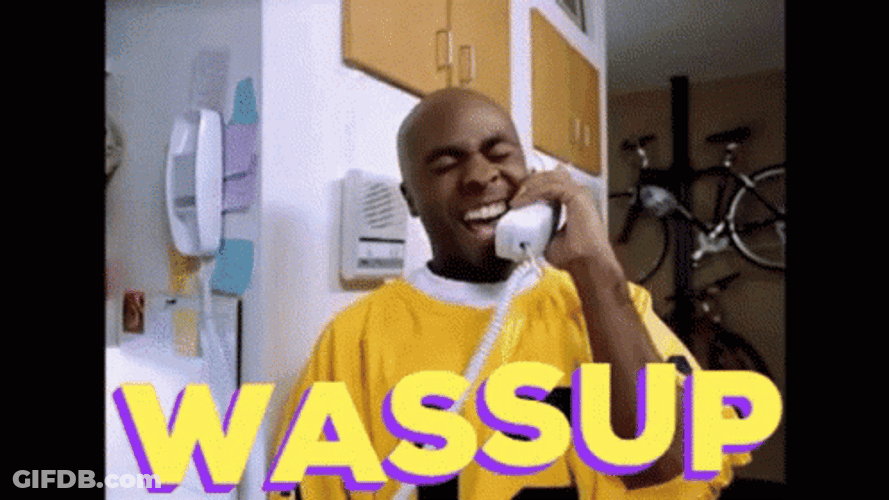 Boys On The Phone Wazzup GIF