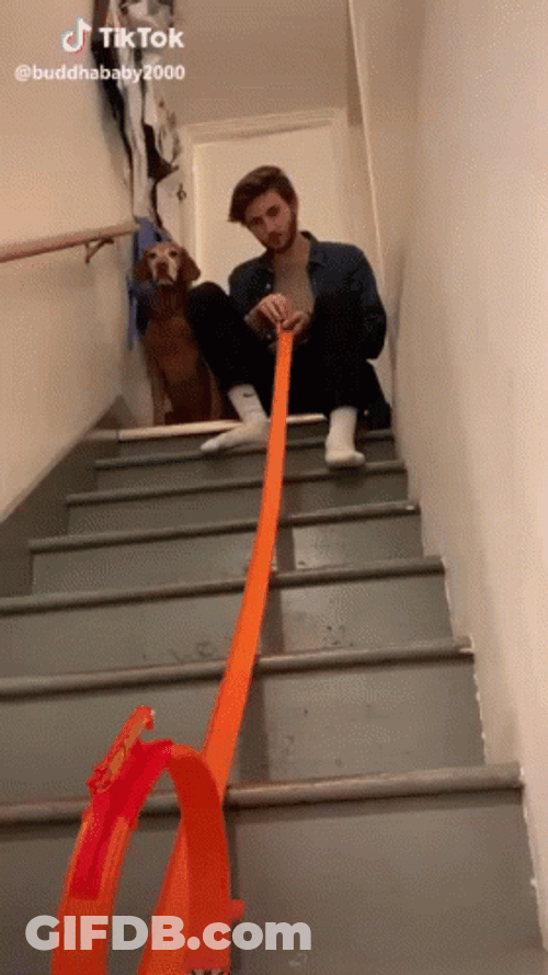 Boys Playing Hot Wheels GIF
