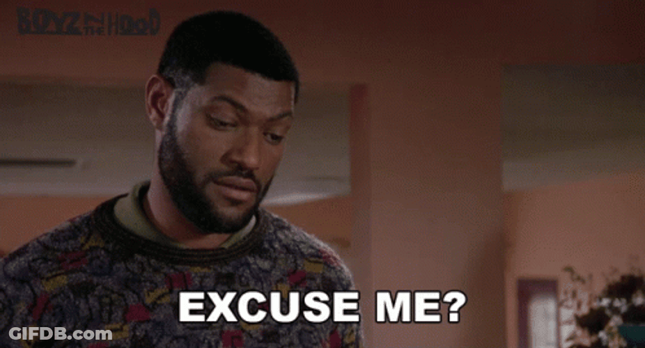 Boyz N The Hood Excuse That Laurence Fishburne GIF
