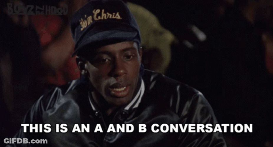 Boyz N The Hood Redge Green A And B Conversation GIF