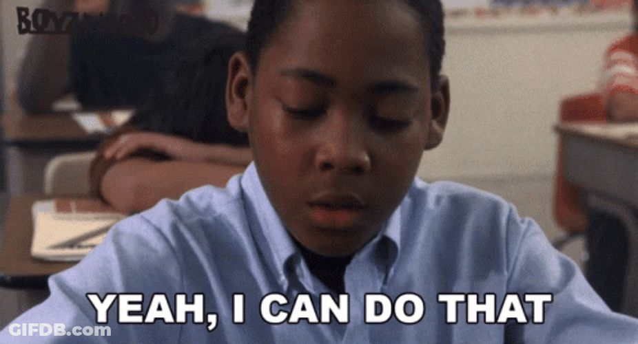 Boyz N The Hood Yeah I Can Do That GIF