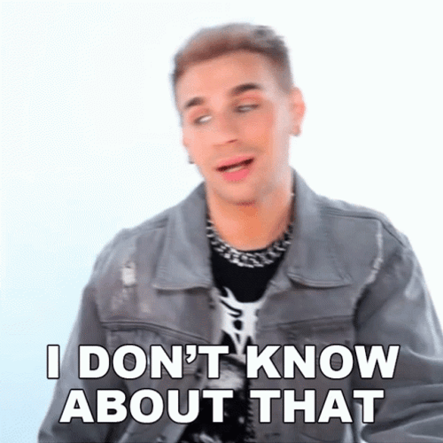 Brad Mondo Maybe So Not Sure About That GIF