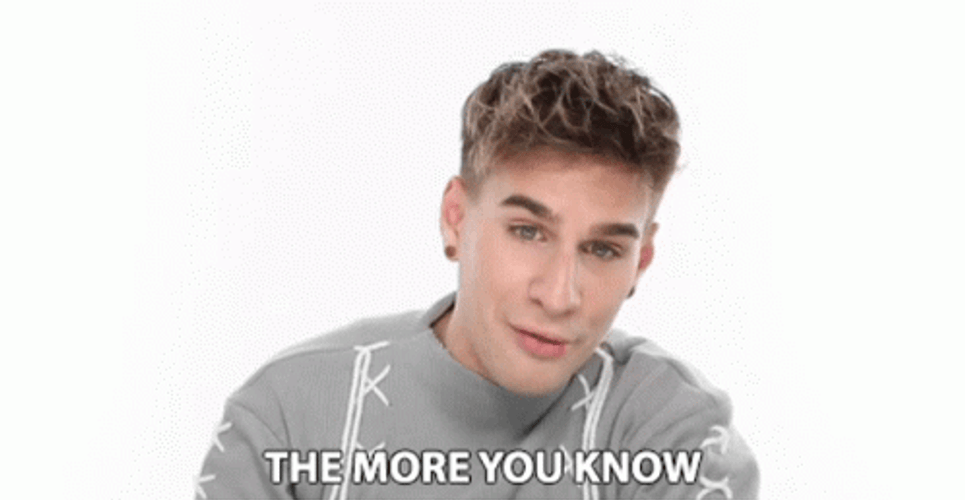 Brad Mondo The More You Know GIF