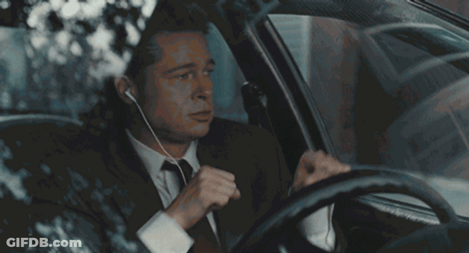 Brad Pitt Happy Dancing GIF