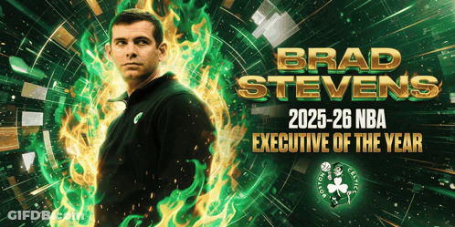 Brad Stevens Is The Executive Of The Year For The 2025-26 Nba GIF