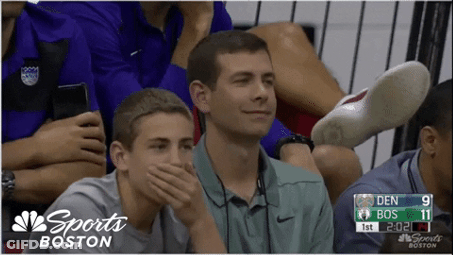 Brad Stevens Sitting Still GIF