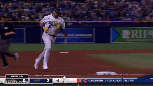 Bradish Vs C. Bellinger Baseball Game GIF