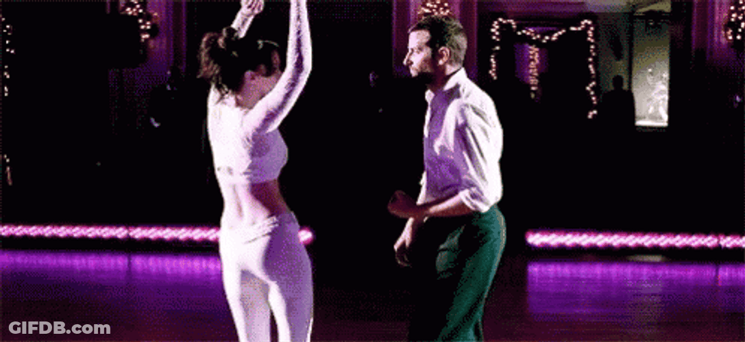 Bradley Cooper Dance Silver Linings GIF