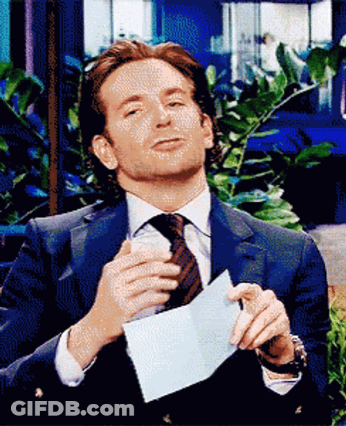 Bradley Cooper Funny Duck Face GIF