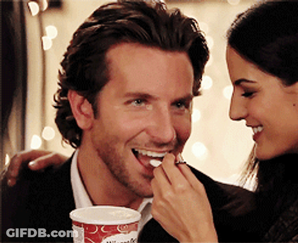 Bradley Cooper Haagen-Dazs Ad GIF