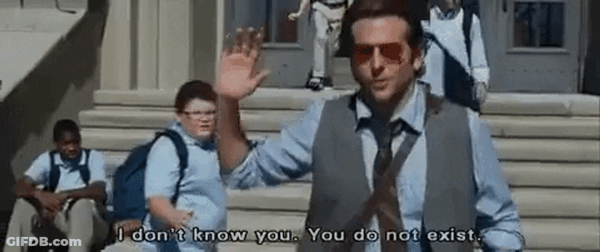 Bradley Cooper I Don't Know You GIF