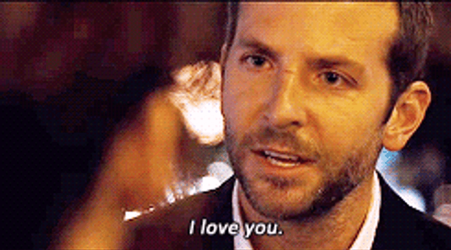 Bradley Cooper Movie I Love You GIF
