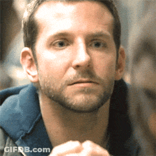 Bradley Cooper Pat Oh My God GIF