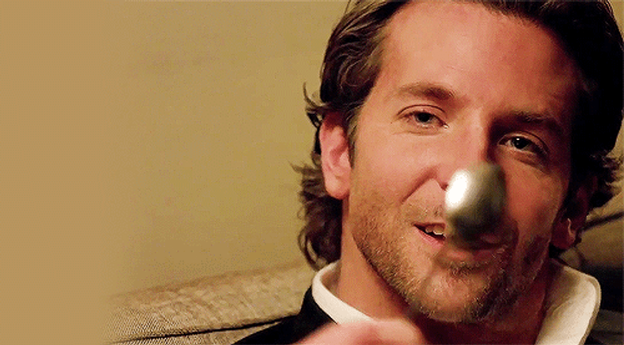 Bradley Cooper Spoon Haagen-Dazs GIF