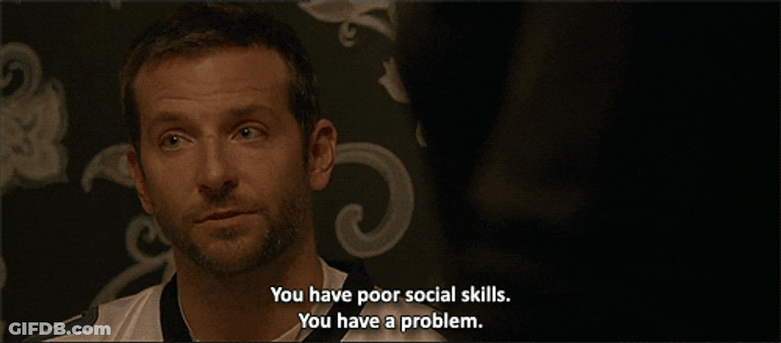 Bradley Cooper You Have A Problem GIF