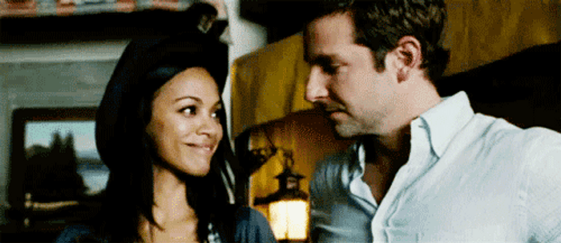 Bradley Cooper Zoe Saldana The Words GIF