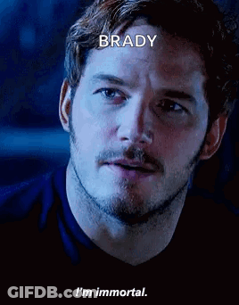 Brady I'm Immortal GIF