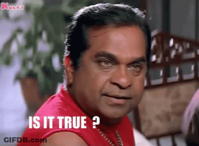 Brahmanandam Is It True GIF
