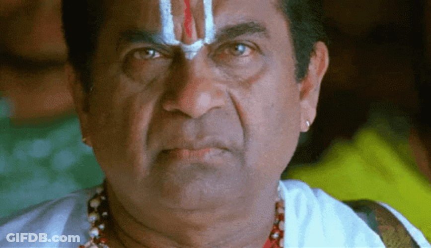 Brahmanandam Nod Yes GIF