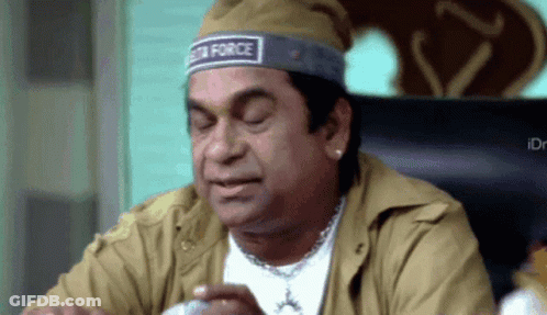 Brahmi Blowing Air Laughing GIF