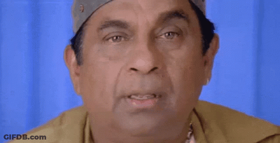 Brahmi Sad Realization GIF