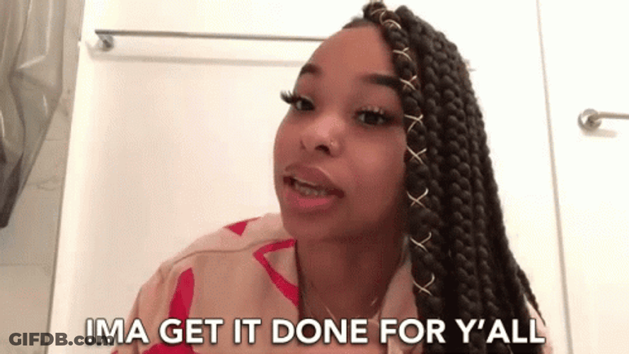 Braided Girl Consider It Done GIF