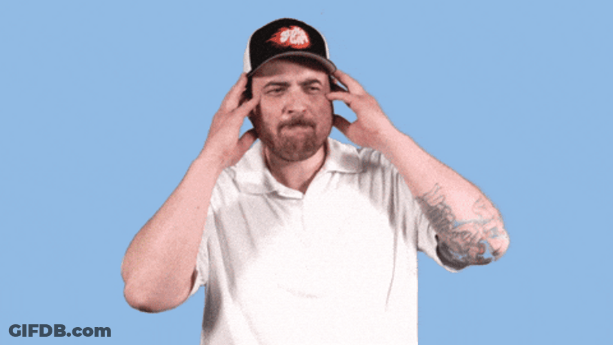 Brain Blast Emotional Guy Shocked Reaction GIF