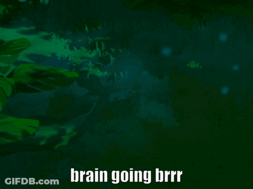 Brain Going Brrr GIF