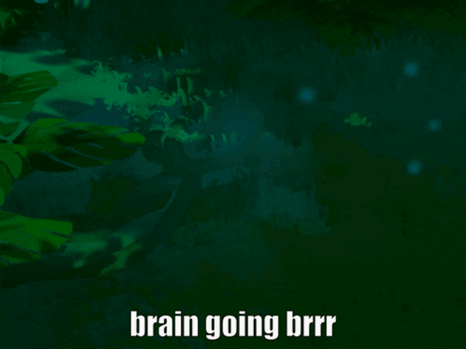 Brain Going Brrr Meme GIF