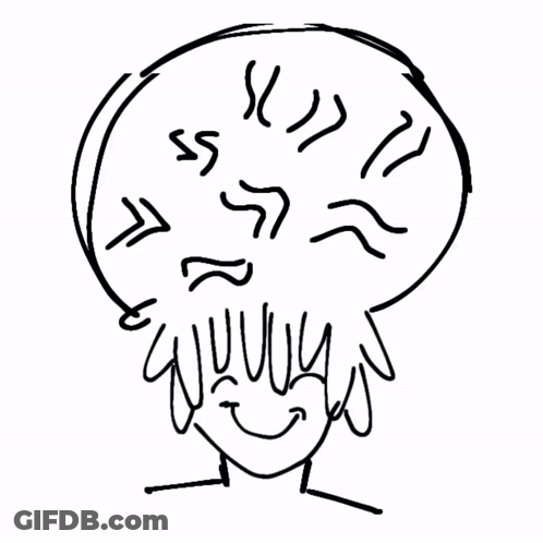 Brain With An IQ Too High GIF